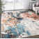 Abilene Abstract Copper/Rust Area Rug