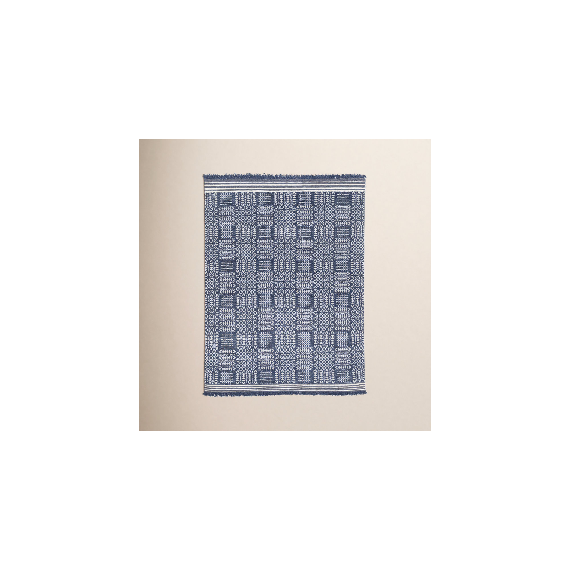 Handmade Rug, Rectangle 7'6" x 9'6"