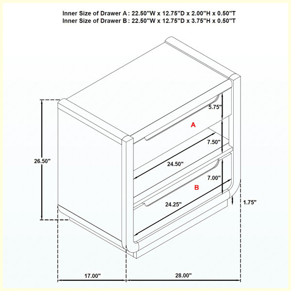 Dimensions du produit