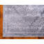 Tapis gris tissé à la machine à motif géométrique-3471625