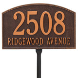 Legacy 2-Line Lawn Address Sign