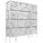 Sorbus 12 Drawers Dresser with Steel Frame and Wood Top-66250976