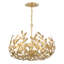 Lustre blanc mat 5 lumières Aumiller-938919832