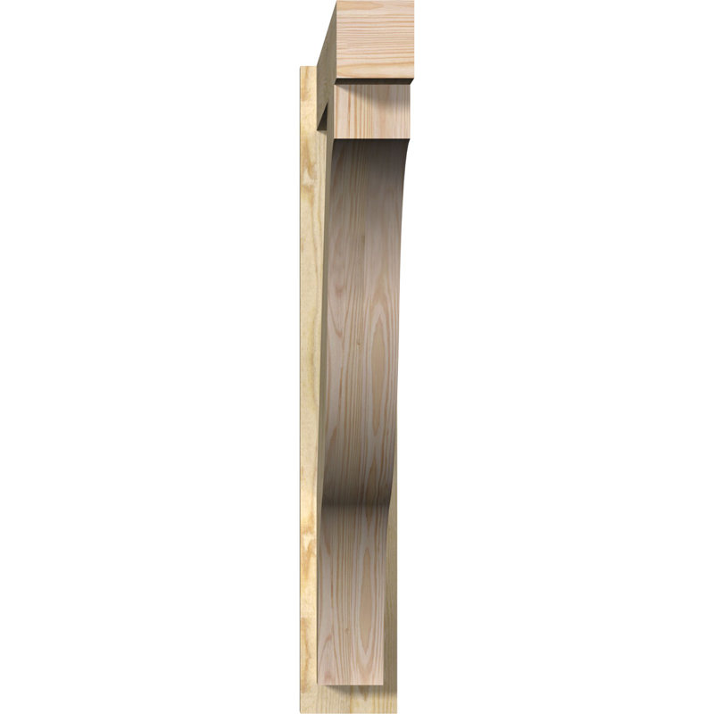 Funston Block Outlooker, 6" W Douglas Fir (Rough Sawn), 40" D x 40" H