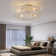 Karnisha 8-layer Crystal Ceiling Fan with Light Kit