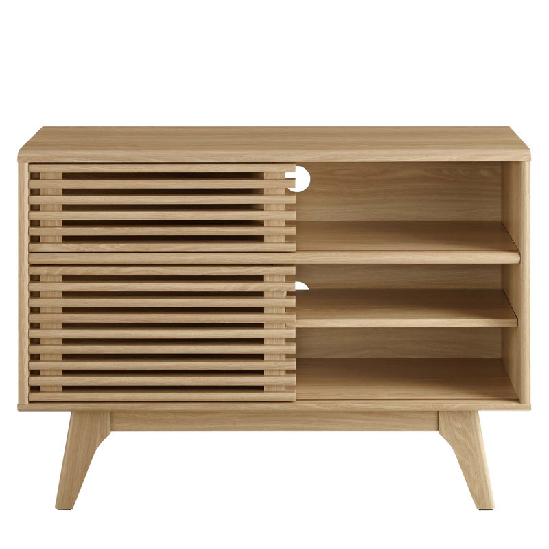 Render Two-Tier Display Stand, Oak