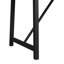 Ensemble de salle à manger à hauteur standard 5 pièces Picket House Furnishings Epsilon en noir-table et quatre chaises-93361809
