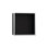 XtraStoris Individual Wall Niche Matte Black with Design Frame 15.38" x 15.38" x 4"