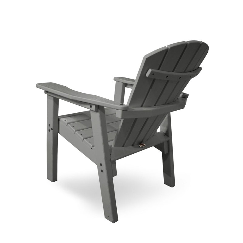 Chaise de salle à manger POLYWOOD Seashell, Gris ardoise