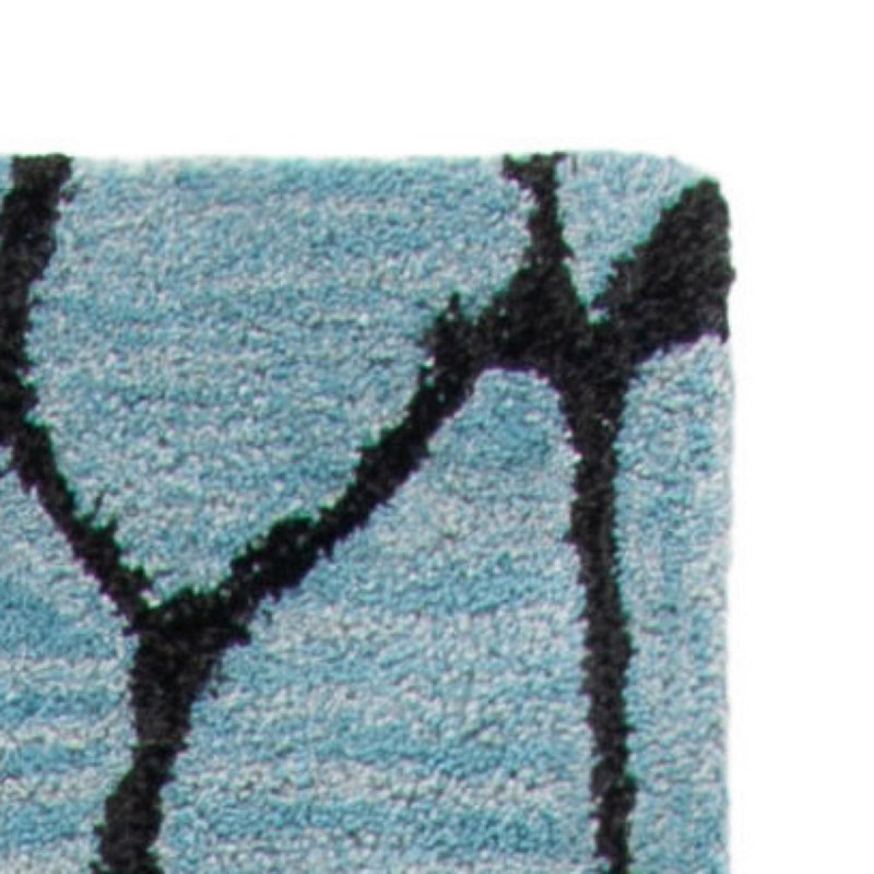 Tanner Wyndham Hand Tufted Wool Floral Rug, Rectangle 6' x 9'