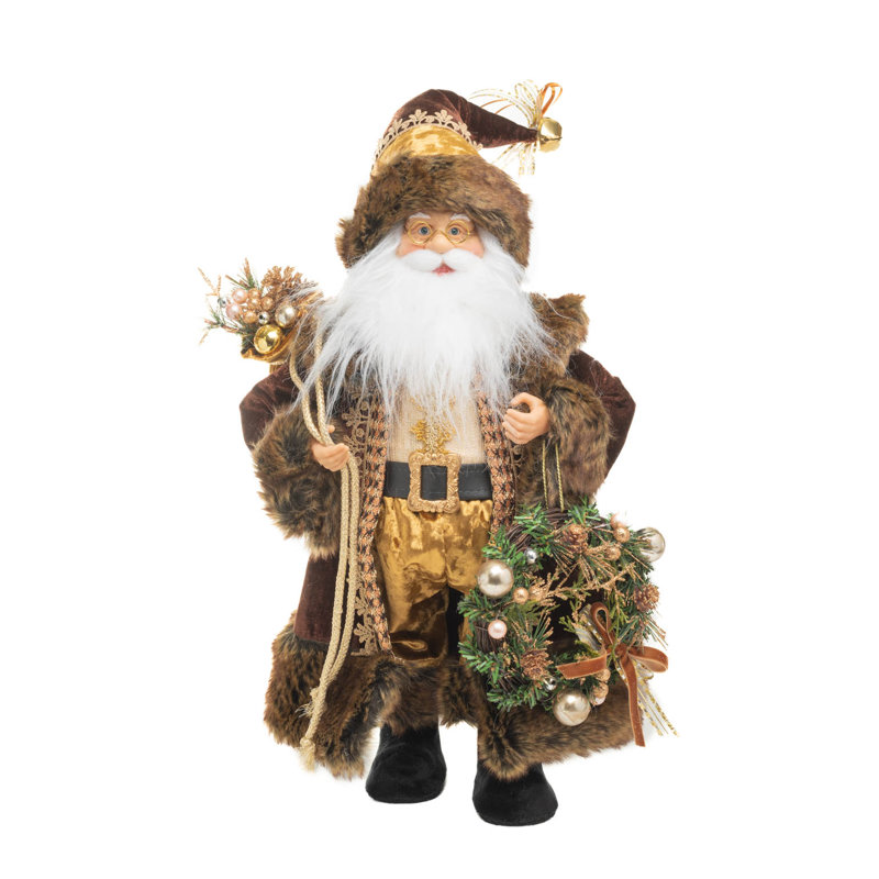 Père Noël russe brun