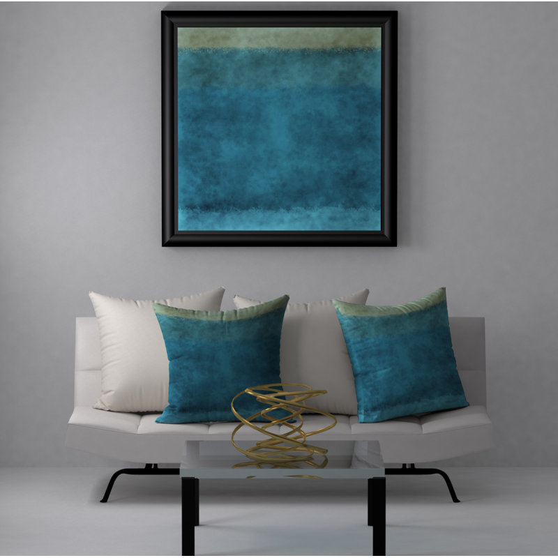 Housse de coussin décorative carrée/insert Easy courtois, 24 po x 24 po