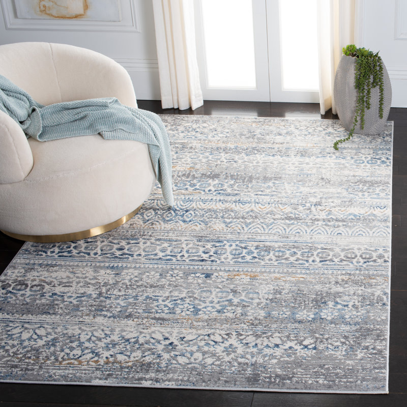 Grayton Cotton Southwestern Rug, Rectangle 8' x 10'