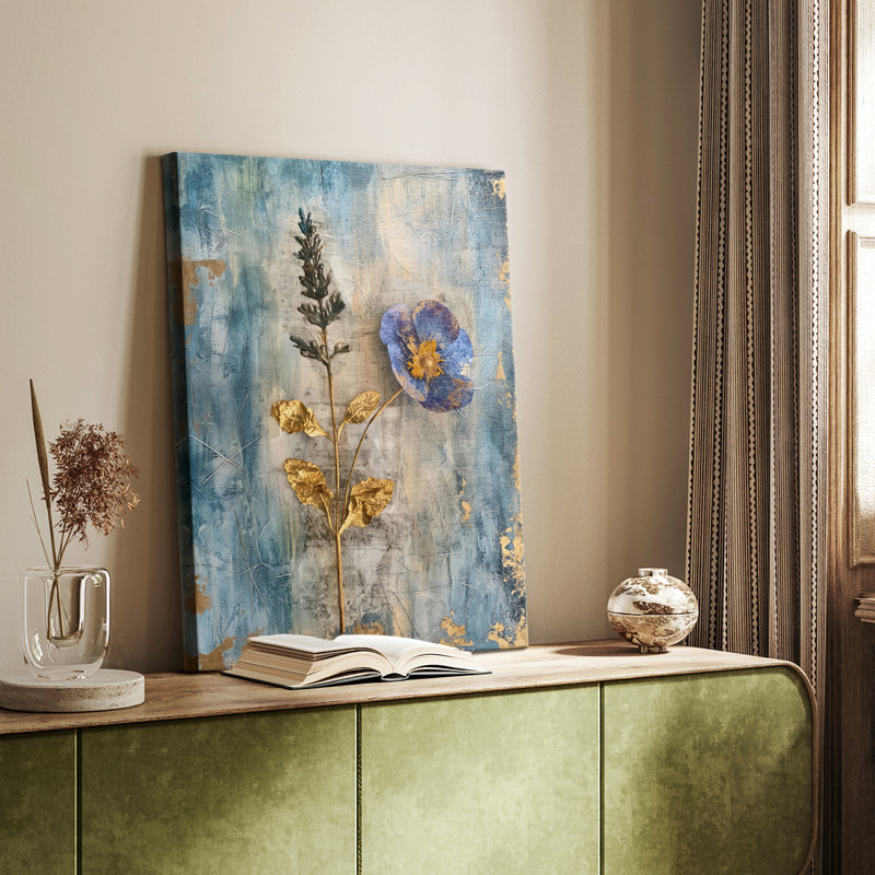FLORAL Series LI - Gallery Cavas, H 12 po x l 8 po