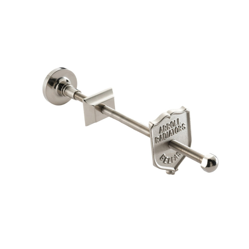 Luxury Wall Stay Pewter, Polished Nickel