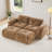 U-shaped Boneless Sofa,Soft Velvet Fabric,Tufted Design,32D High Density Sponge,No Assembly Required,Ergonomic Design Bottom, Anti-Slip Design,Movable Ottomans For Bedrooms-490395889
