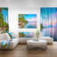 «Blue Sunset over Anse Champagne Beach», impression sur toile tendue-635345720