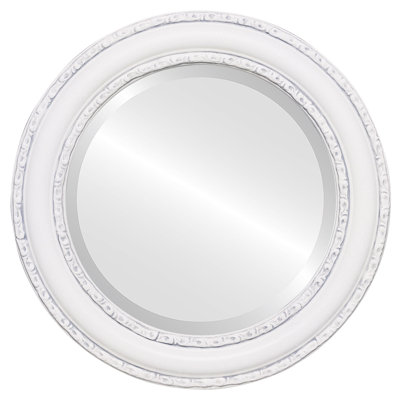 Workington Wood Flat Wall Mirror