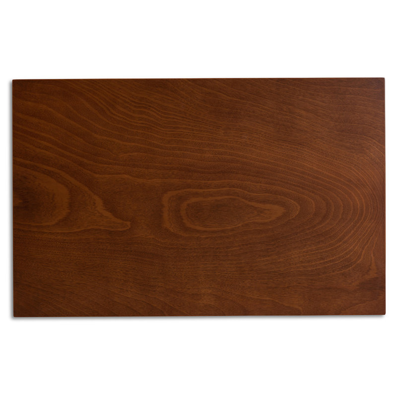 Four Leg Dining Set, Walnut Brown, Walnut Brown, 29.13" H x 43.31" L x 27.56" W