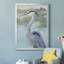 «Blue Heron Portrait I», toile encadrée de qualité supérieure - prête à être accrochée-1215326407-1285845121