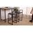 Counter Barstools Low Back Metal Island Stools (Set of 4)-647828279