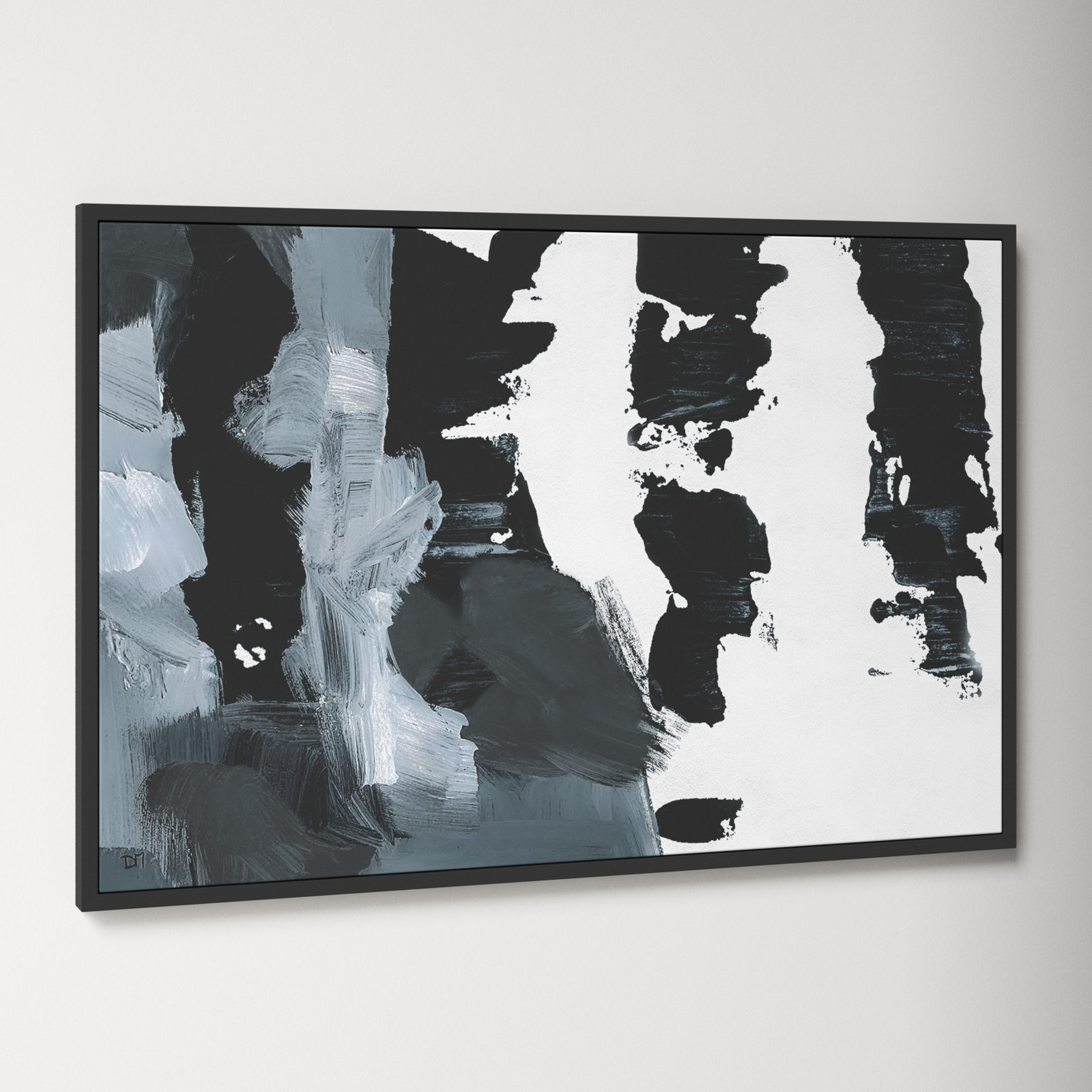 Abstract Pronto Paint, 30" H x 45" W x 1.5" D
