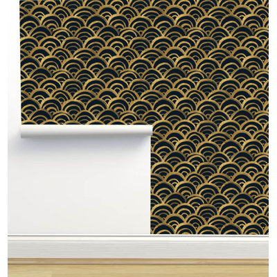Rouleau de papier peint adhésif texturé L 6 pi x l 24 po Crystal W Design