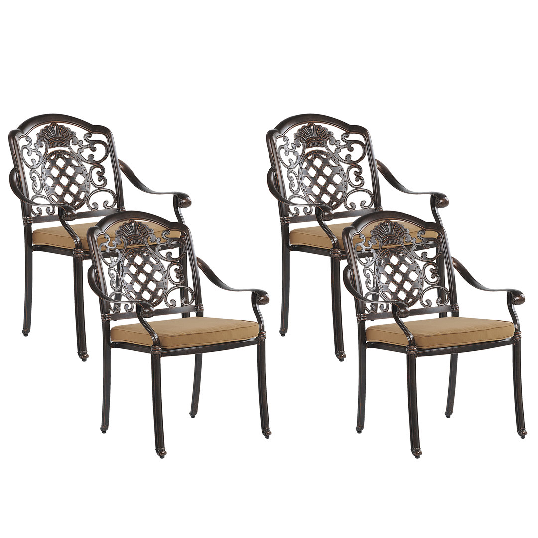 Fraizer Stacking Garden Chair with Cushion
