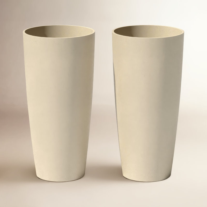 Mason Series Selena Planter, 2, Sand