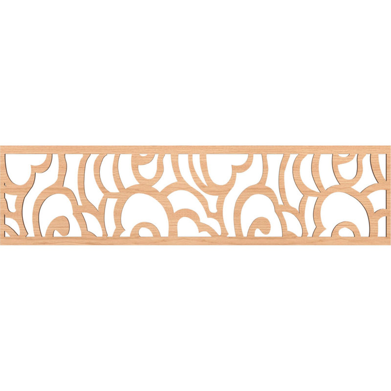 Moulure de panneau Springfield, Noyer blanc, H 12 po x l 47 po x P 0,375 po