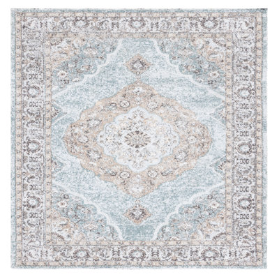 Algona Oriental Handmade Tufted Sage/Green Area Rug