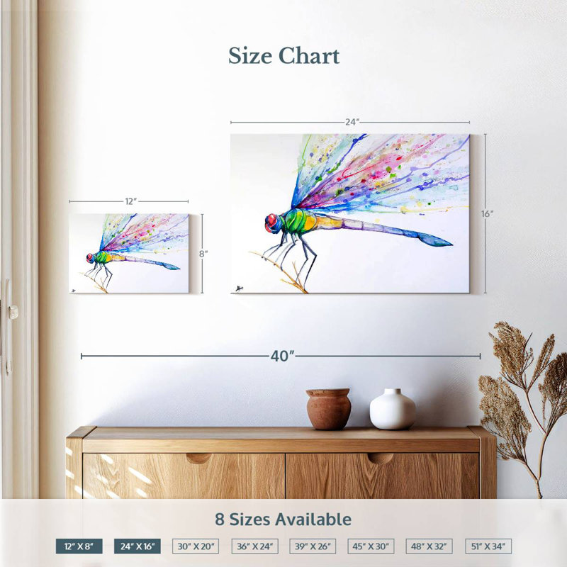 Volant, 16" H x 24" W