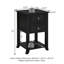 Manhattan 2 Drawer End Table with Shelf-1448069904