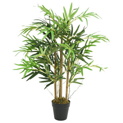 Faux Bamboo Tree in Pot
