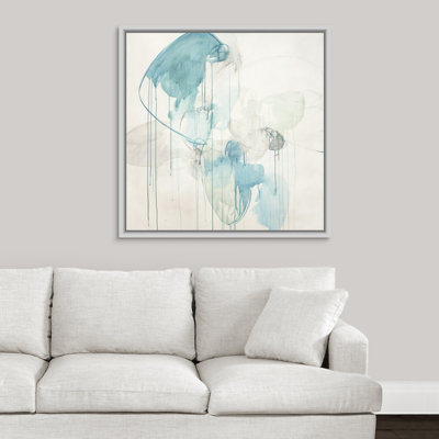 « subtil cobalt », peinture sur toile
