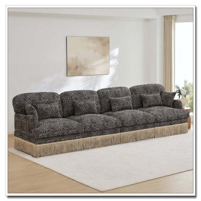 Canapé Comfy Chenille Leopard