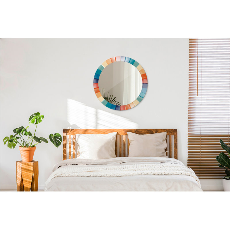 Huldar Glass Flat Wall Mirror