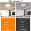Cuayo LED Flush Mount