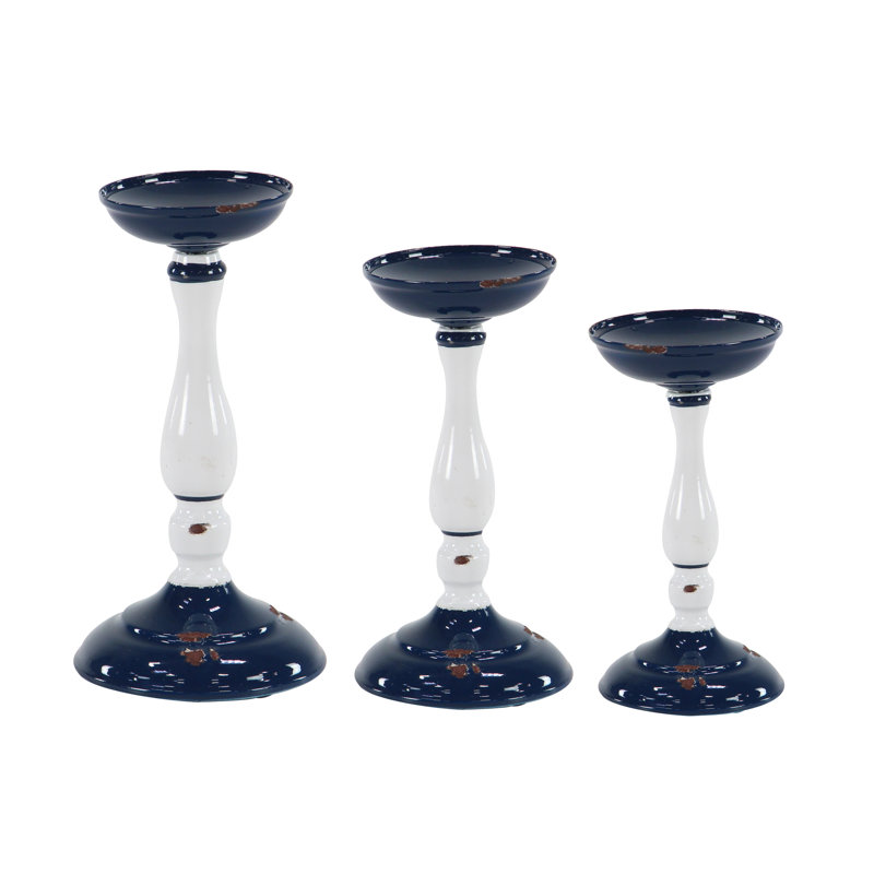 11.75'' H Metal Tabletop Candlestick
