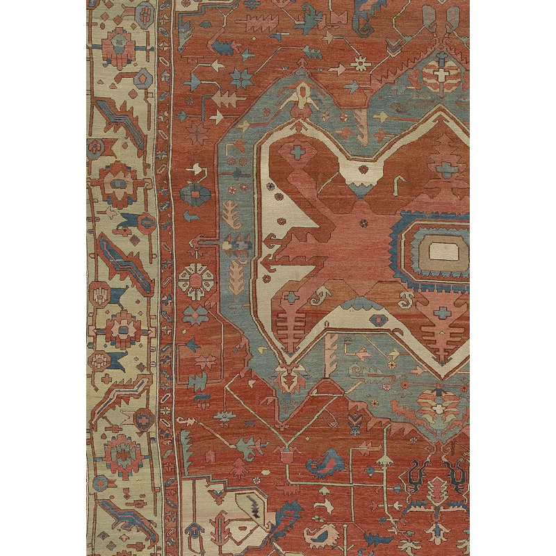 Antique One-of-a-Kind 11'5" X 14'4" Area Rug