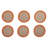 Harvest Blessings Round 6 Piece Coaster Set