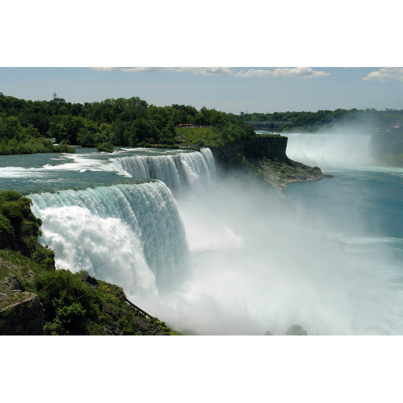 Chutes du Niagara - Photographie sur toile tendue, H 20 po x l 30 po