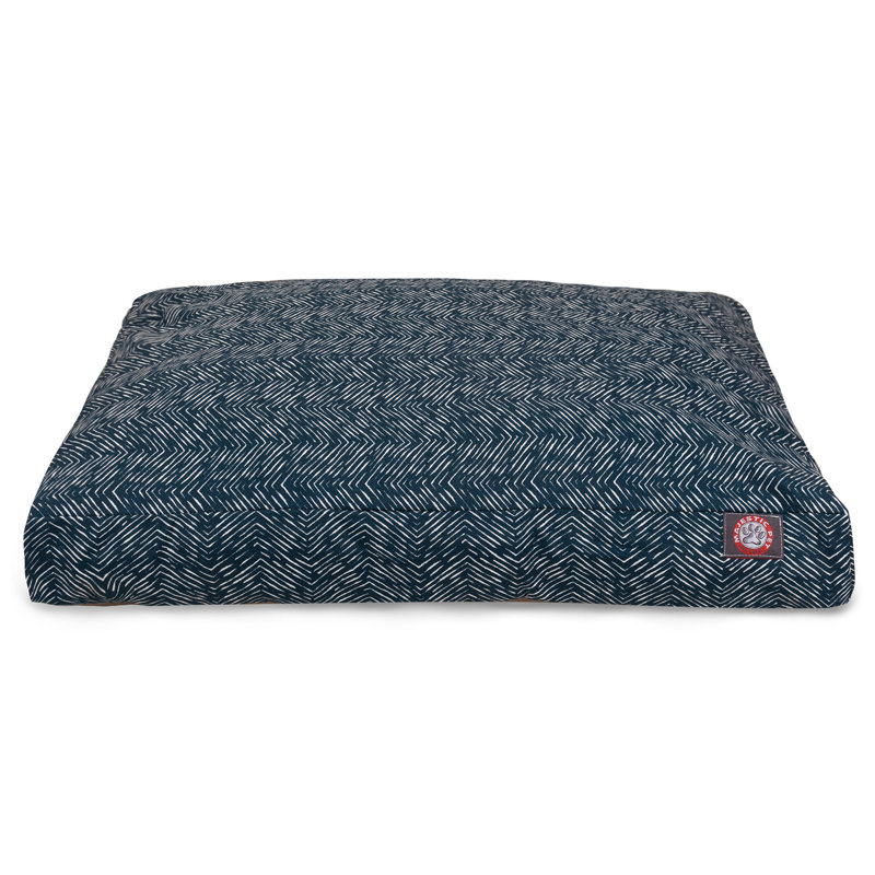 Oreiller Southwest, Moyen (l 29 po x P 36 po x H 4 po), Bleu marine