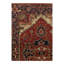 Neave Oriental Area Rug in Red