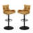 Swivel Upholstered Adjustable Height Counter Stool-88710707