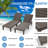 Outdoor Chaise Lounge with Cushions