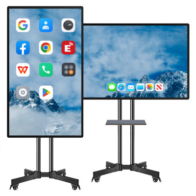 JYXCN Smart Board?Wireless 4K Interactive?Multi-Touch Collaboration Board 49 Inch for Cloud Connectivity for Hotel/Lobby Display/Classroom?