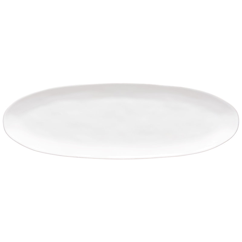 Plateau ovale Aparte, blanc