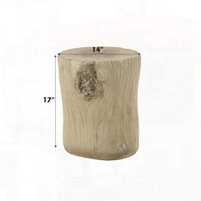 Table d'appoint en fibre naturelle