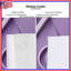 Rideaux, voilages et voilages à motif géométrique mauve - 1 panneau-957388247-957388240